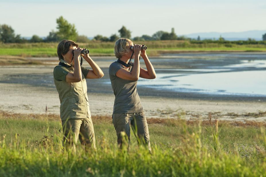 Swarovski Optik binoculars are designed for big game viewing. Weighing 500 grams, the CL Companion Africa binocs are extremely robust and resistant to sand.