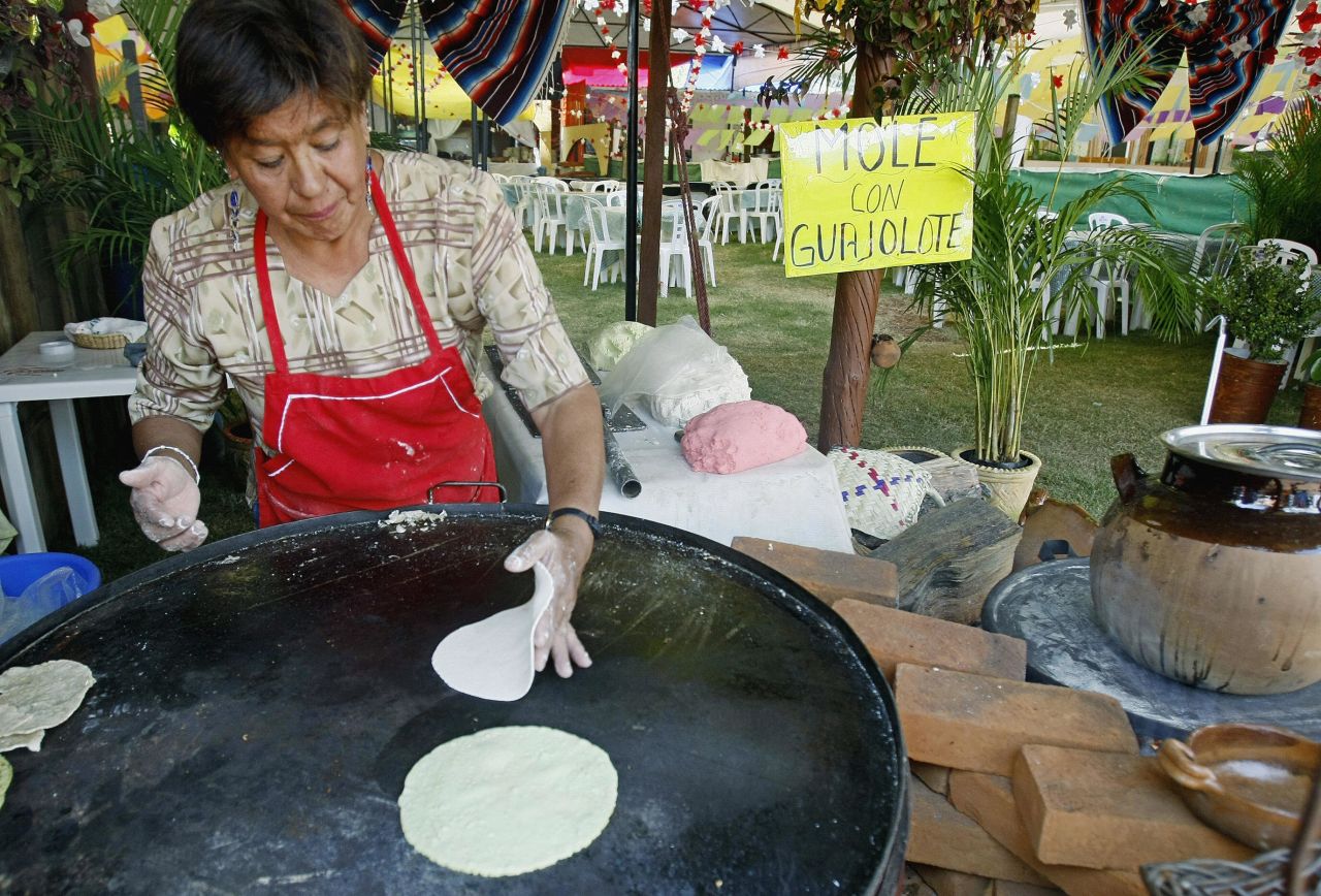 Fresh off the comal (that's the metal hotplate for cooking), warm tortillas smell like home for Mexicans, heaven for visitors.
