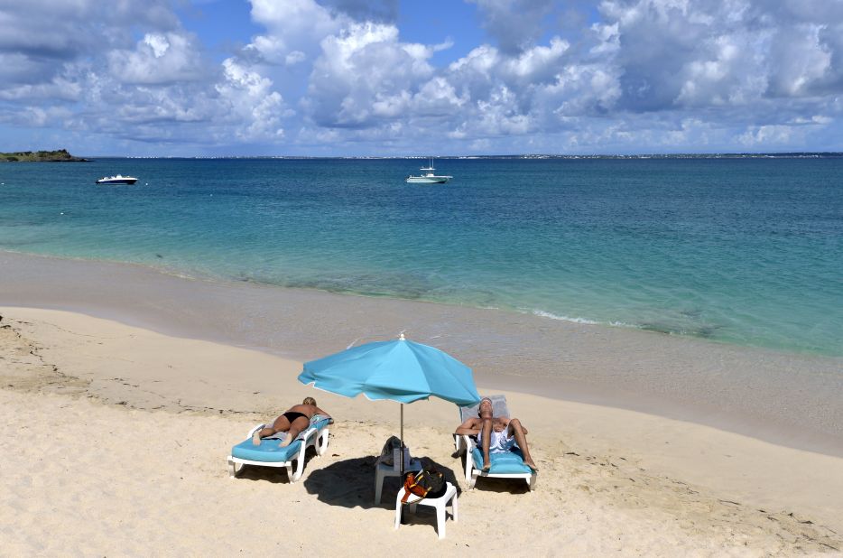 You don't need to be a "Seinfeld" fan to understand the heady aroma of "the beach." If only we could bottle this stuff! This beach in St. Martin on the Island of Guadeloupe stands in well for the entire Caribbean.