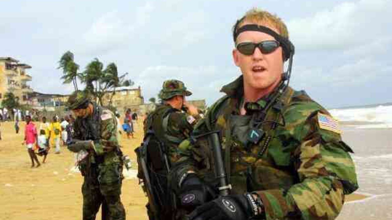 Robert O'Neill, Former Navy SEAL Robert O'Neill said in an interview with The Washington Post that he was the one who fired the final shot to kill Osama bin Laden in 2011,  is seen in an image taken from his Twitter account.