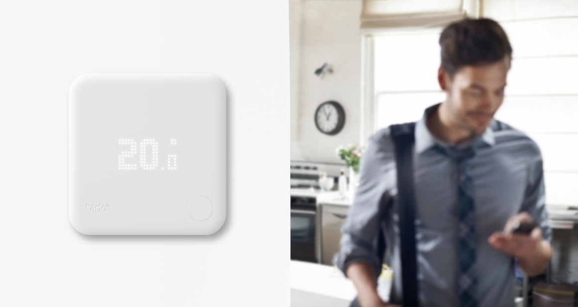 As soon as you leave the house, tado° turns down the heating and has warmed it up by the time you come home. 