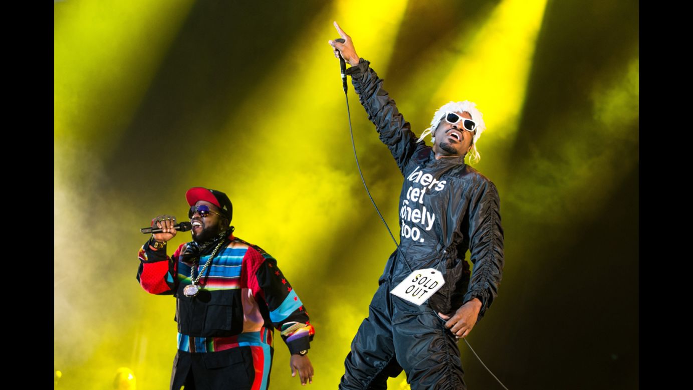 Hip-hop duo Outkast is among the many influential acts who have emerged from Atlanta. 