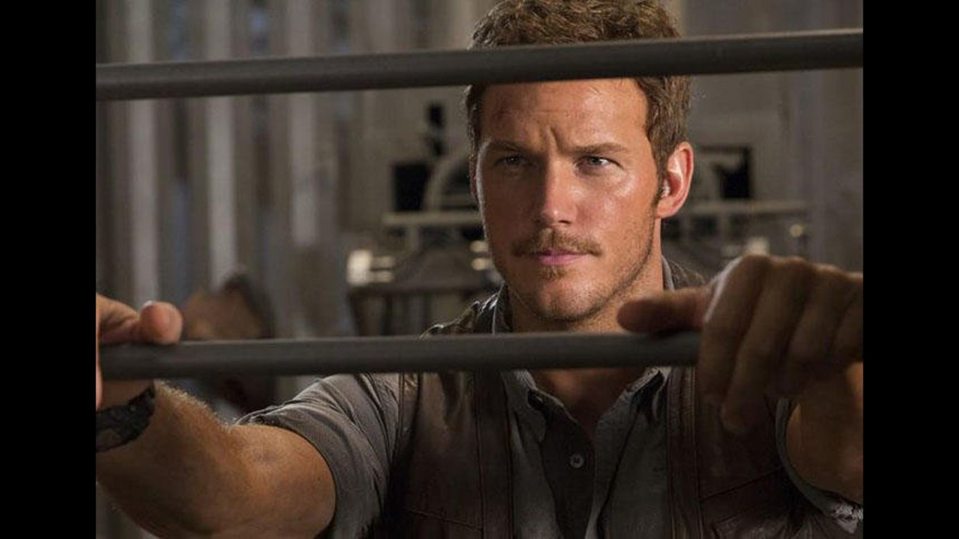 <strong>"Jurassic World":</strong> Chris Pratt stars in this hit film about an island resort populated by dinosaurs. <strong>(iTunes) </strong>