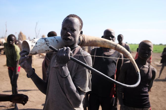 During his journey in South Sudan, Wood encountered the Mundari, a tribe of cattle herders known in equal parts as peace loving and fierce fighters. As a result, rebels in South Sudan steered clear of their territory. 
