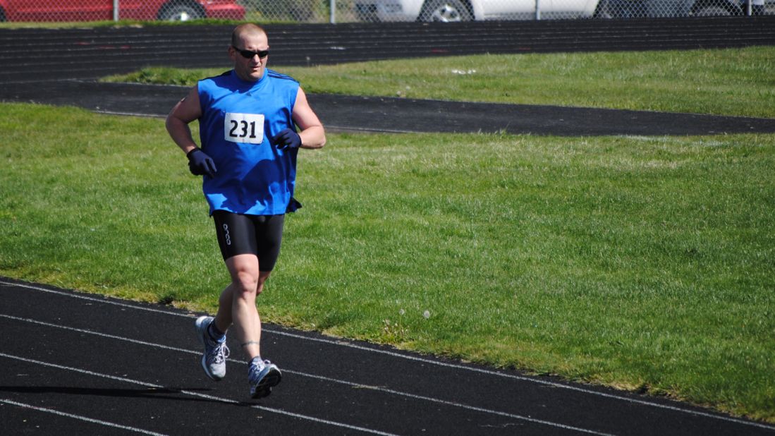 From his slow and steady approach, Joe says, "I found that my body adapted, those pains weren't as significant anymore. I could now do those distances required and the training. And I just kept on moving forward."