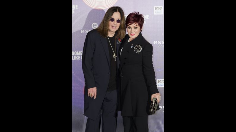 Ozzy and Sharon Osbourne 