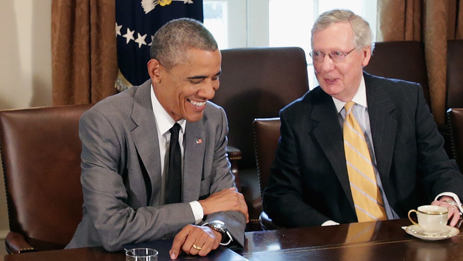 President Barack Obama and Kentucky Sen. Mitch McConnell meet privately for just the third time on Wednesday.