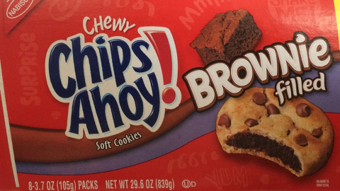 A longstanding staple of the supermarket snack aisle, Chips Ahoy<strong> </strong>has been on an ongoing journey of experimentation since the early days of regular and chewy. Today, Nabisco offers more than 40 variations on the classic chocolate chip cookie, including cookies filled with birthday cake frosting and brownies, pictured.