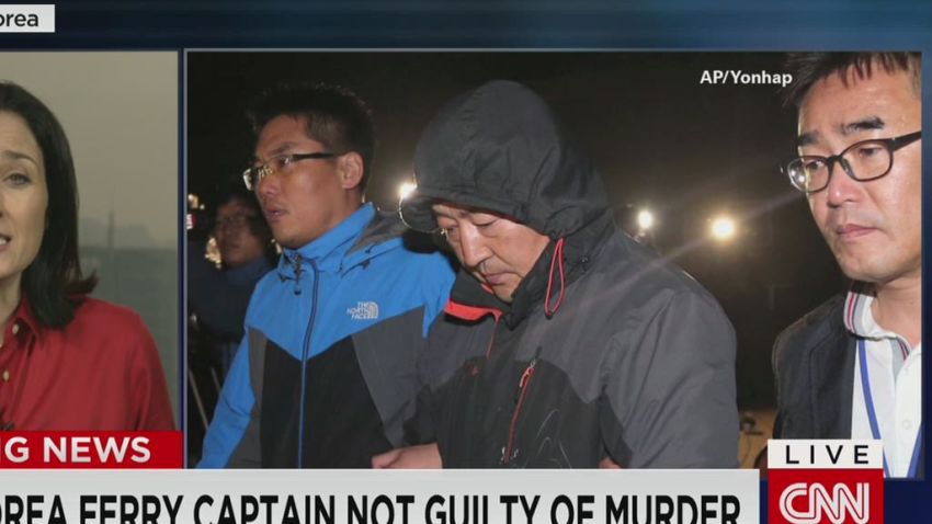 Captain Of Capsized South Korean Ferry Gets 36 Years Cnn