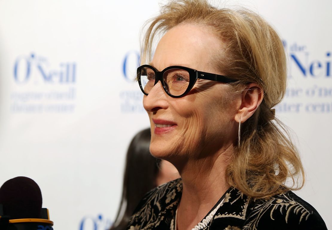 Meryl Streep attends the Monte Cristo awards in New York in 2014.