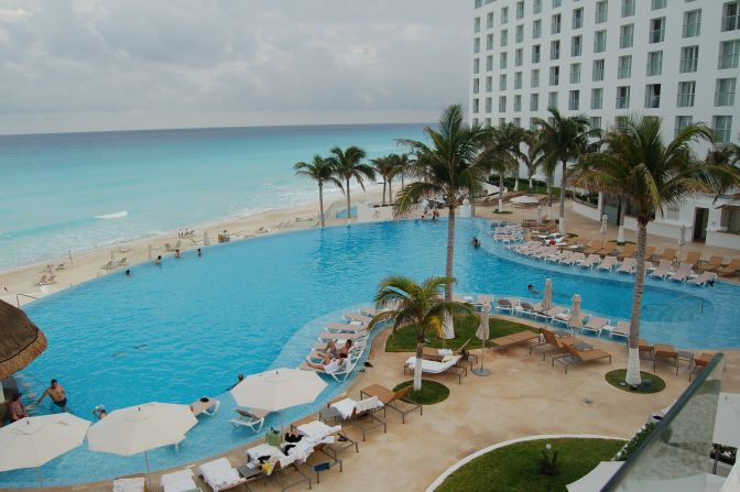 Cancun, Mexico, dominates TripAdvisor's top 25 list, and fourth-place Le Blanc Spa Resort is the highest-ranking Cancun resort in that exclusive club. 