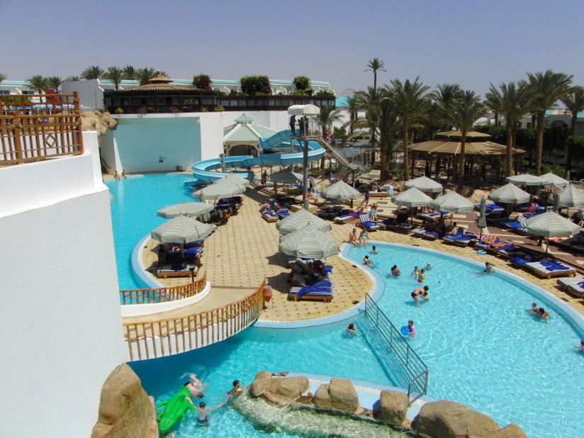 Sultan Gardens Resort, at Sharm El Sheikh in Egypt's Southern Sinai on the Red Sea, came in at 14th place. The resort is close to the airport and city center but has 220 meters of private sandy beaches and beautiful coral formations nearby.
