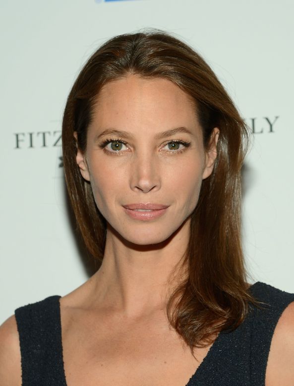Supermodel Christy Turlington is the face of Louis Vuitton Jewelry