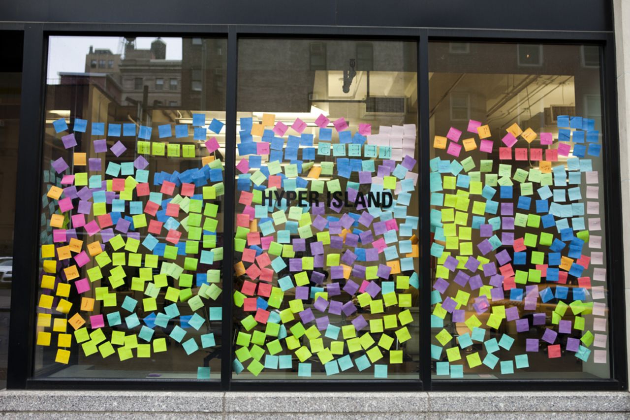 Hyper Island offer courses specifically geared to giving students a competitive edge in the workspace. Courses in digital marketing and strategy are offered all year round. And with a window covered in Post-it notes, you can only imagine how productive it is inside!