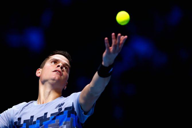 The big-serving Raonic failed to hit top form with his strongest weapon, with Murray relieved the Canadian 'didn't serve as well as he can.'