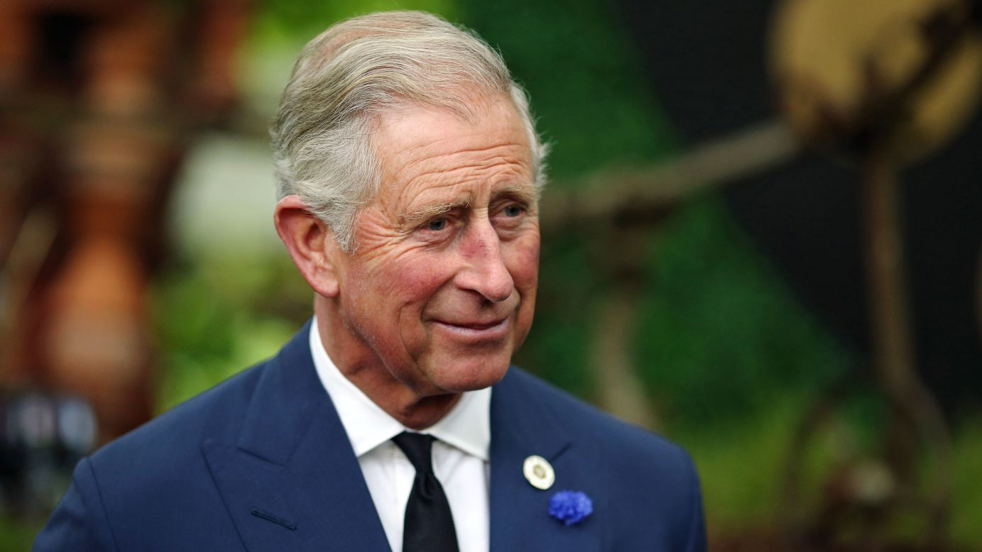 Charles, Prince of Wales and heir to the throne of Queen Elizabeth II, speaks to guests during a reception to celebrate the 21st anniversary of Duchy originals products at Clarence House on September 11, 2013, in London.