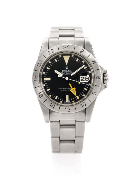 This Rolex Explorer II Steve McQueen wristwatch sold for $252,867.