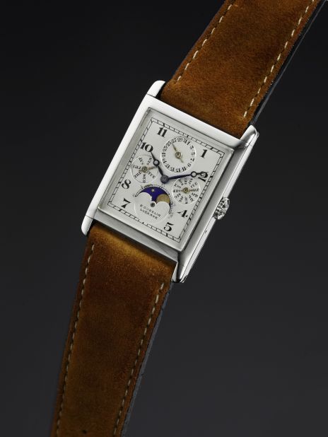This Audemars Piguet triple-calendar watch, which was made in 1924, sold for $209,518.
