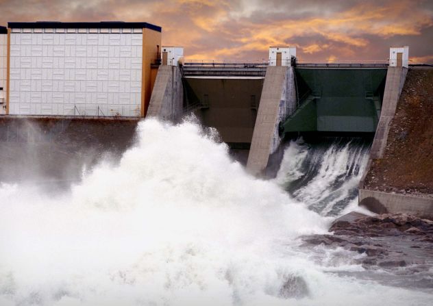 Cheap and abundant electricity from renewable sources makes northern Scandinavia an attractive place to house power hungry data centers, analysts say. Pictured is the Porjus hydropower plant in Lulea River (Lule ?lv), which helps power some the area's data centers.