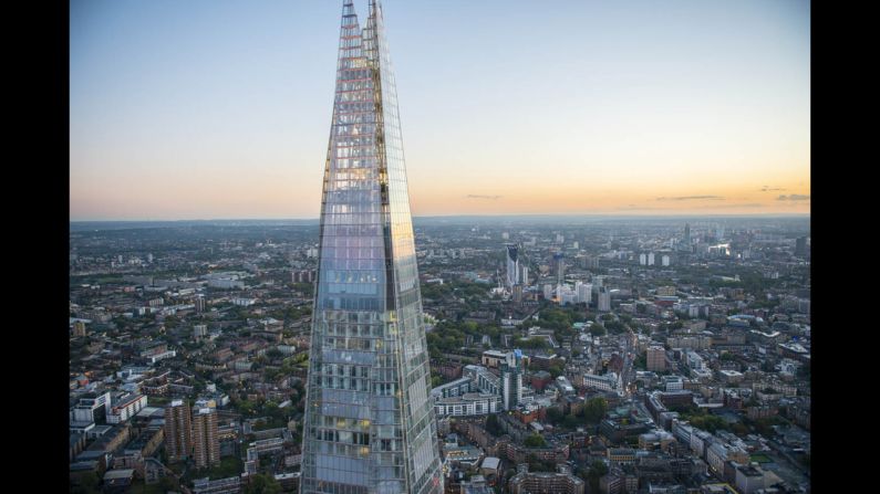 The Shard, Western Europe's tallest building.