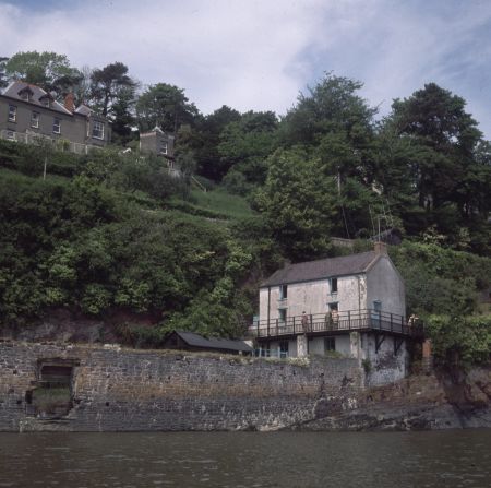 Dylan's home, the Boathouse at Laugharne (seen here in 1969), is now a <a href="index.php?page=&url=http%3A%2F%2Fwww.dylanthomasboathouse.com%2F" target="_blank" target="_blank">museum dedicated to his life and work</a>.