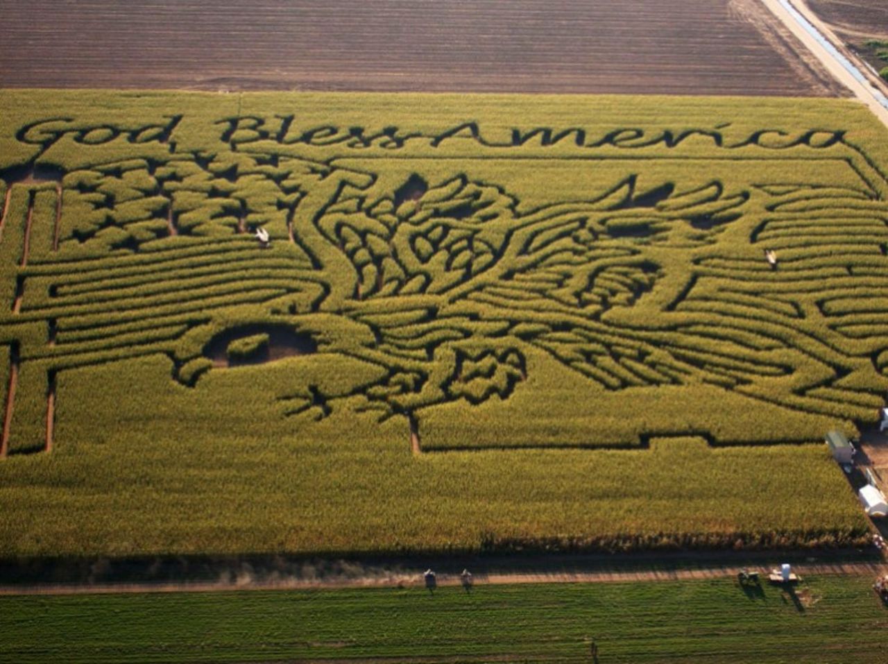 Increíbles laberintos en cultivos de maíz | CNN