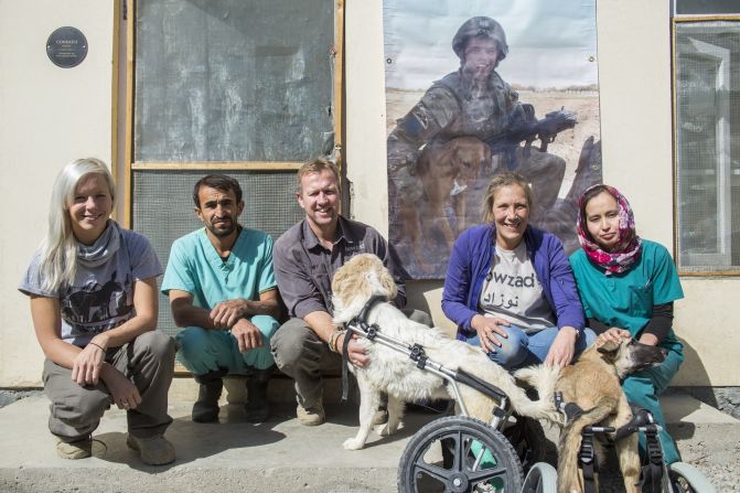 Nowzad Dogs has a shelter and clinic in Kabul, Afghanistan, that includes several trained veterinarians. The clinic spays or neuters street dogs and cats. It also vaccinates them and gives them microchips.