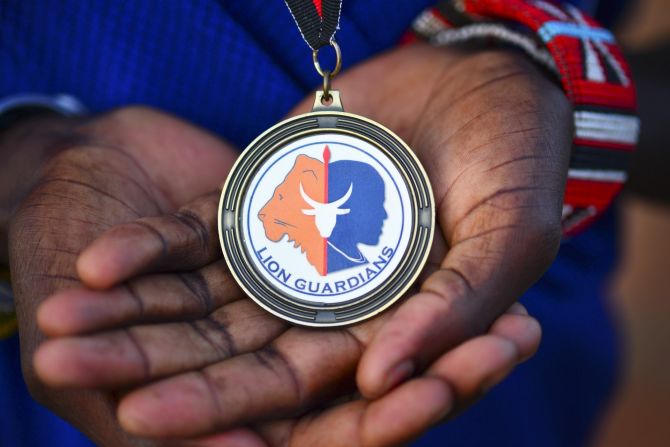 Hazzah's organization employs 65 Lion Guardians throughout East Africa.