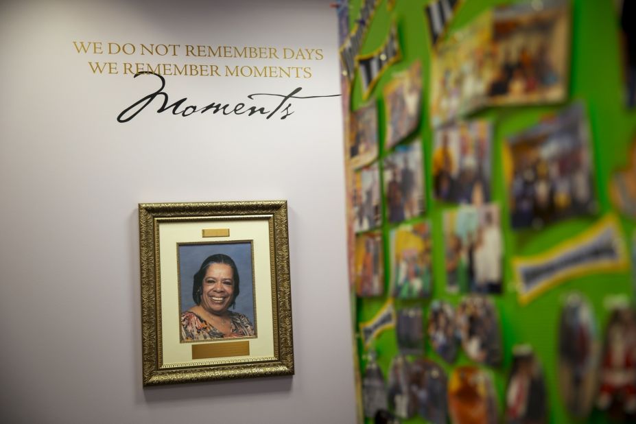 A photo of the late Julia March, March-Grier's mother and the inspiration behind Roberta's House.