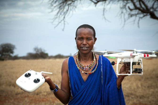 Many Maasai warriors come to Lion Guardians illiterate, having never attended school. Hazzah and her team teach each one how to read and write.