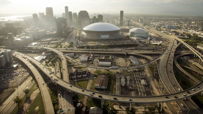 The Superdome -- which effectively replaced Tulane Stadium -- took over the role of Sugar Bowl host and has been the venue for seven Super Bowls since opening in 1975. 