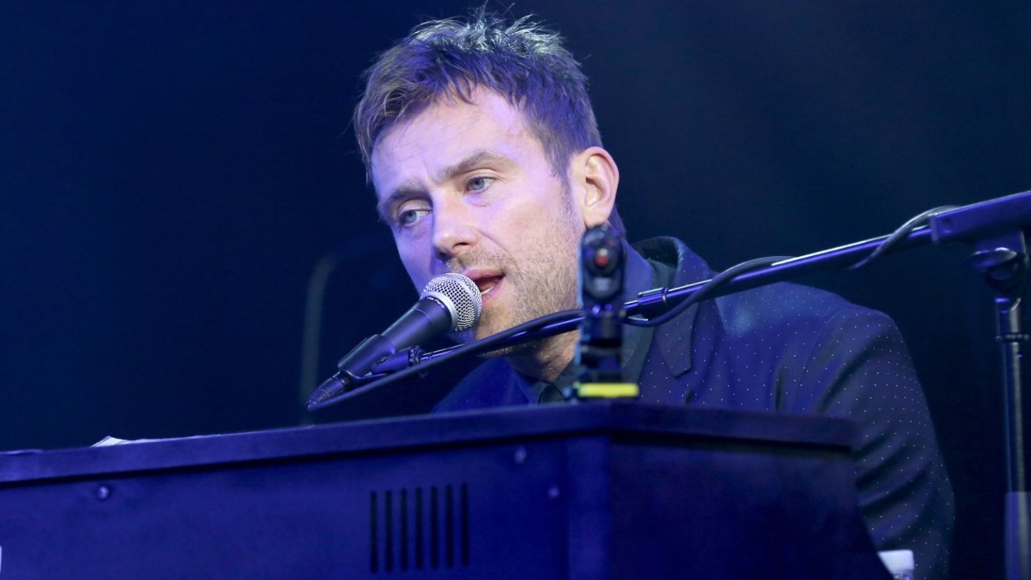 Damon Albarn is such a seasoned performer that he's totally at ease in the Albert Hall's vast space. (File photo)