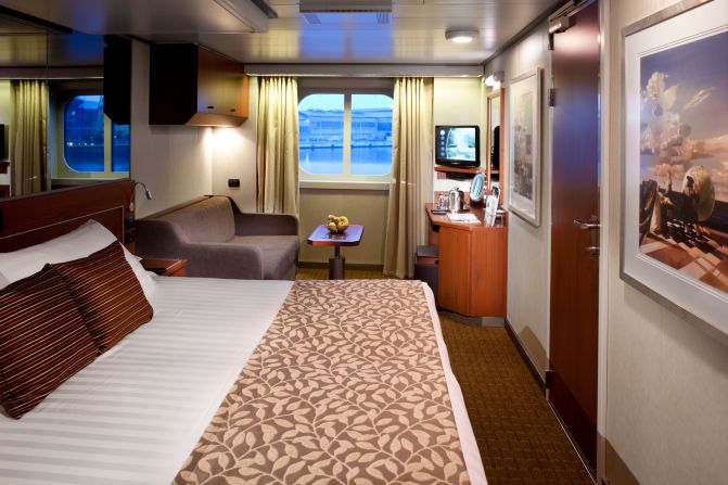 Best standard cabins: Holland America Line standard cabins offer more space and amenities than the industry average, including robes, shoeshine service and fruit. 
