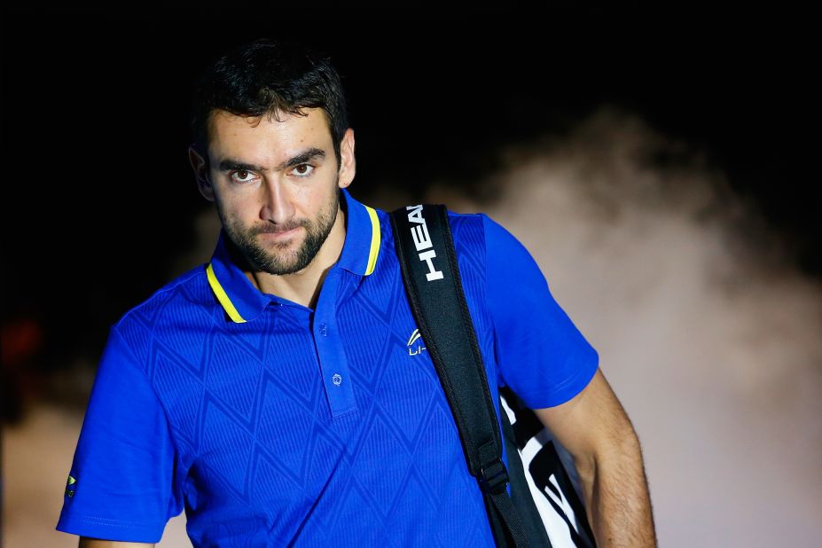 The four titles he won in 2014 enabled Cilic to play in last week's season-ending ATP World Tour Finals in London, but he failed to win any of his matches in a tough group involving Novak Djokovic, Stan Wawrinka and Tomas Berdych. 