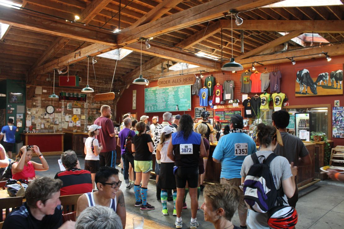 Two Portland loves (bikes, beer) join forces at The Lucky Lab's Tour de Lab, a multi-pub bike event.