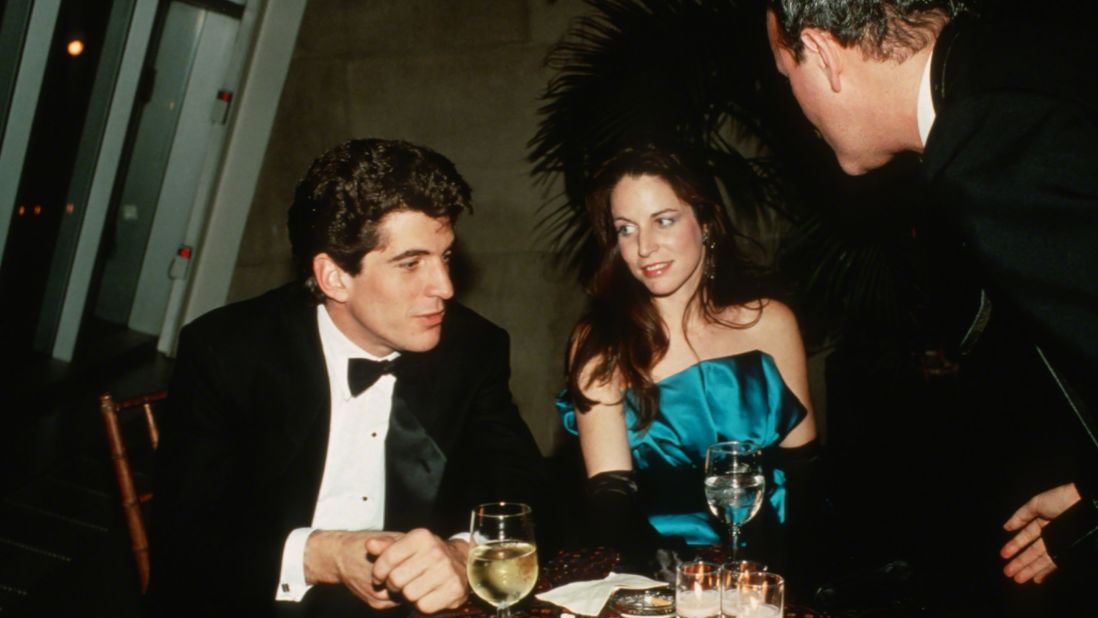 The late John F. Kennedy Jr. (seen here with then-girlfriend Christina Haag circa 1988 in New York) was neither a movie nor TV star, but his dashing good looks earned him the title in 1988. 