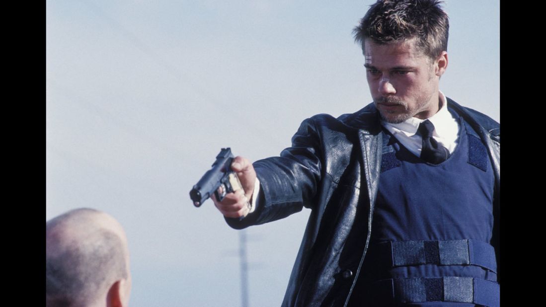 Brad Pitt got gritty in 1995 in the psychological thriller "Se7en," but it was his good looks that landed him the sexiest man cover that year. Good thing, too, as fans were thirsting given that there was no selection in 1994. 