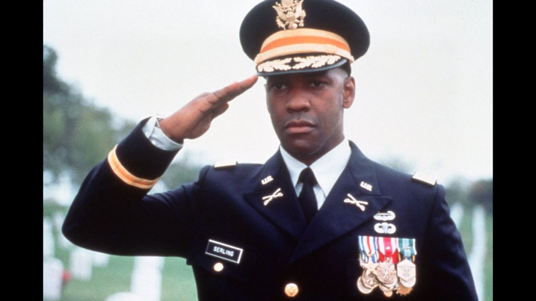 In 1996, Denzel Washington (seen here in "Courage Under Fire") became the first and only African-American to nab the title. 