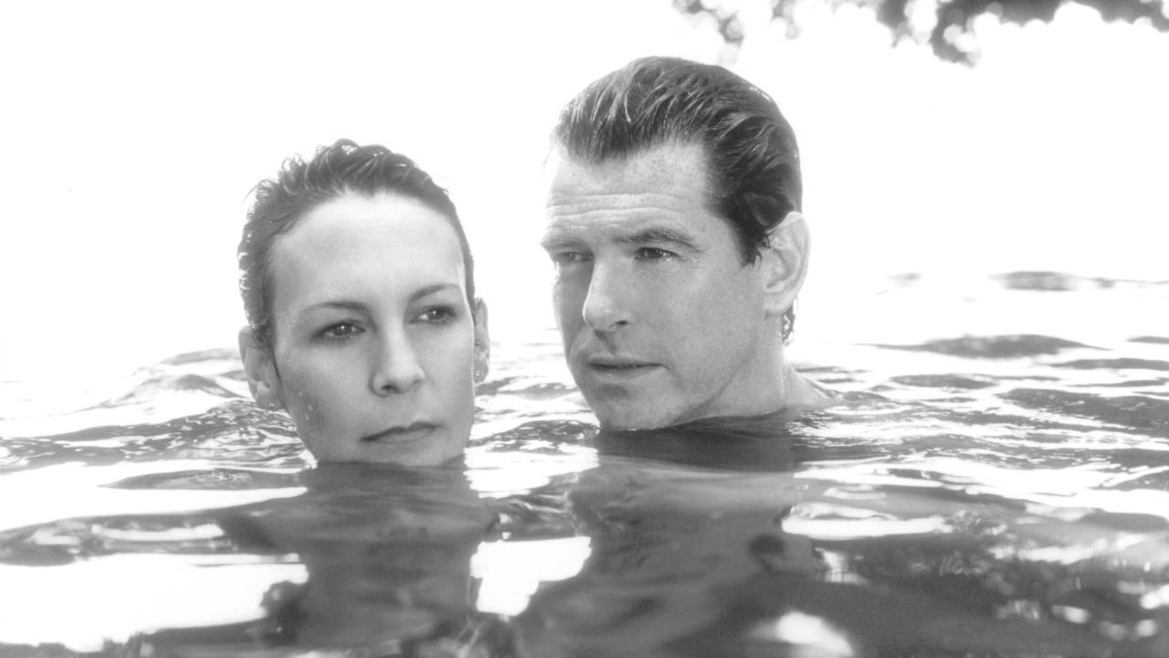 Pierce Brosnan (seen here with Jamie Lee Curtis in "The Tailor of Panama") was the pick for 2001.