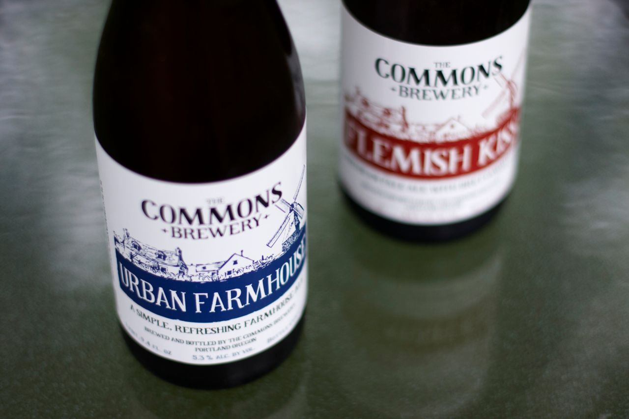 Portland's Commons Brewery started with a seven-barrel system brewing farmhouse ales.
