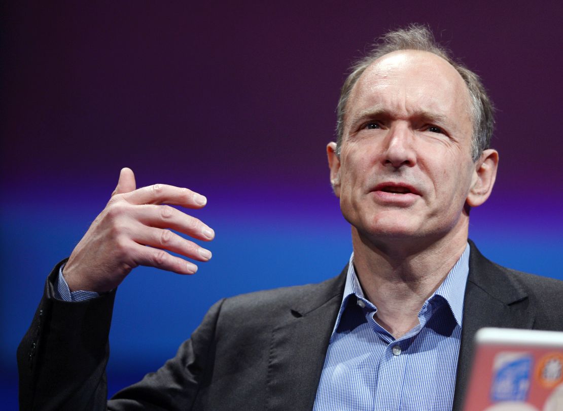 Tim Berners-Lee, inventor of the world wide web 