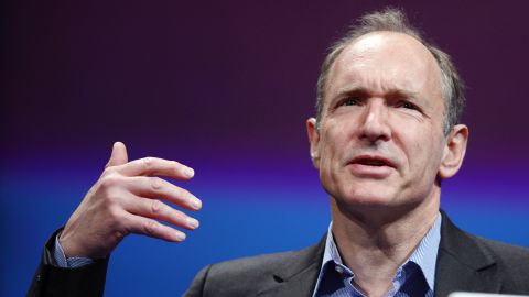 Tim Berners-Lee, inventor of the world wide web