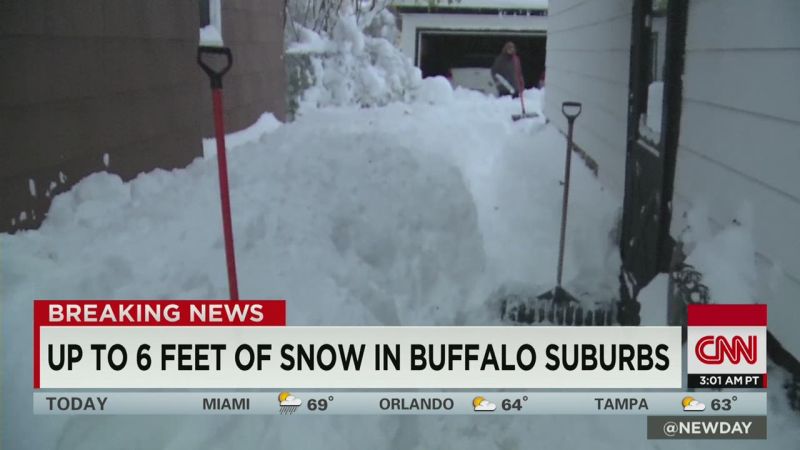 Western New York Buried By Snow; At Least 6 Dead | CNN