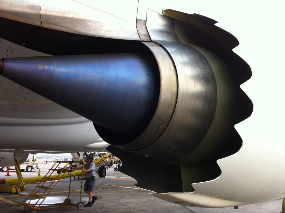 NASA developed serrated shapes on jet engine housings as a way to cut noise. 