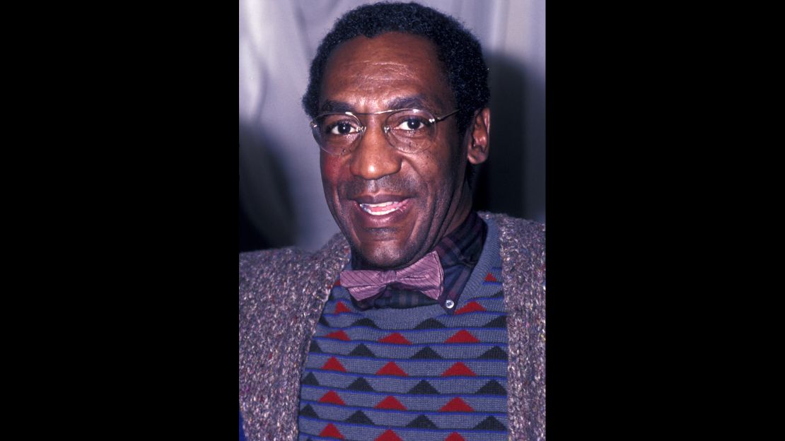 Bill Cosby attends a theatrical performance in 1982.