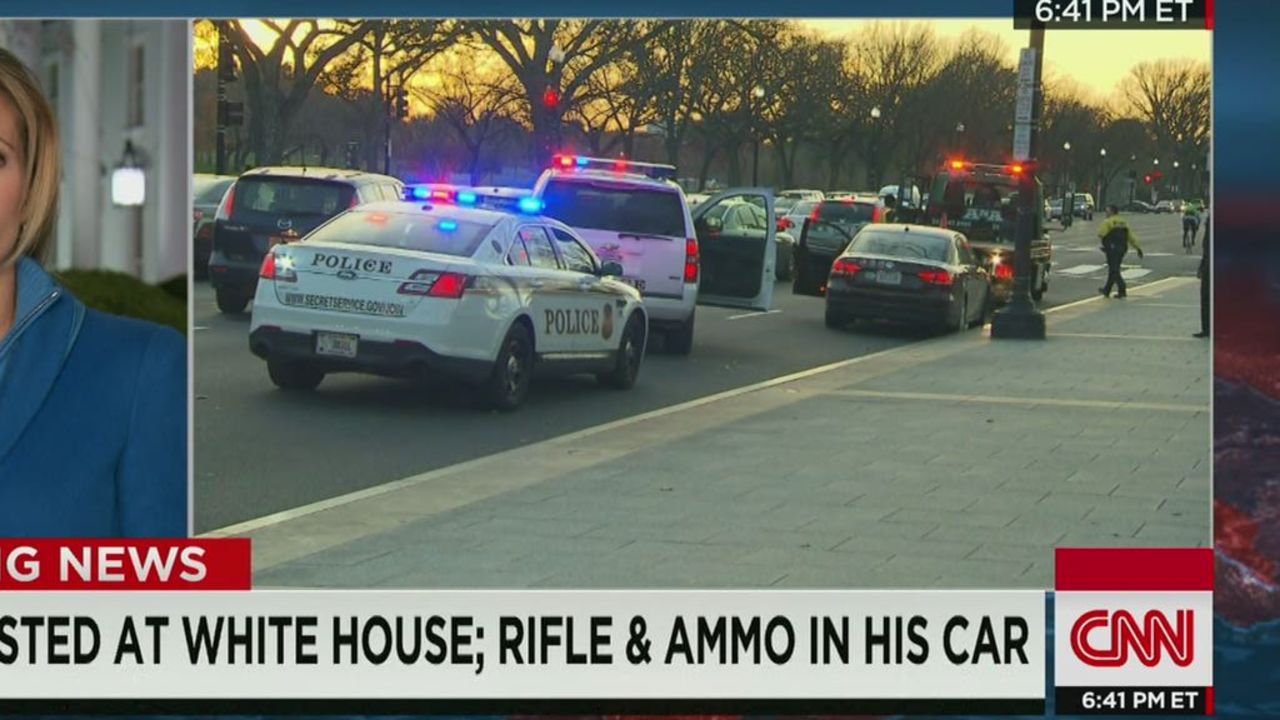 Man arrested at White House CNN Politics