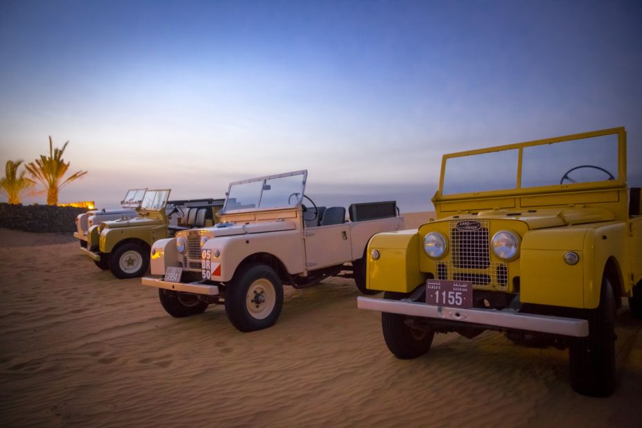 Platinum Heritage operates a small fleet of cheerfully painted classic vehicles.