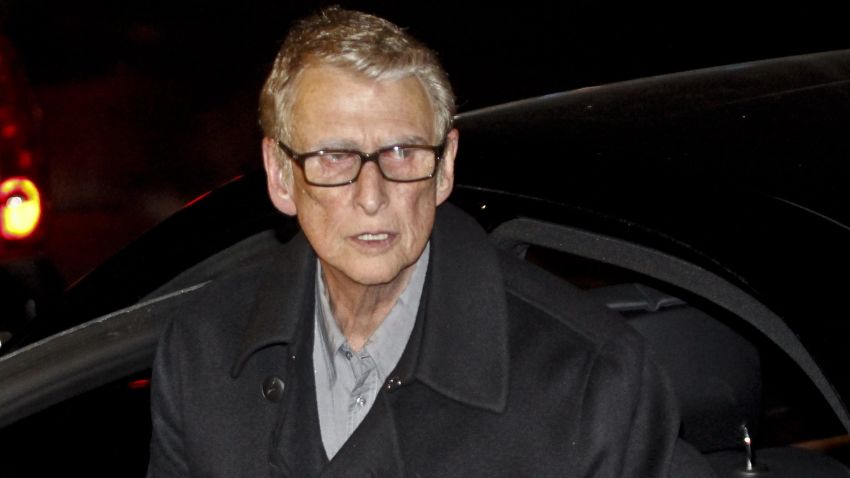 Mike Nichols arrives at the wake for actor Philip Seymour Hoffman at Frank E. Campbell Funeral Chapel on February 6, 2014 in New York City. Hoffman was found dead February 2 of an alleged drug overdose; he was found by a friend in his bathroom with a syringe in his arm. (Photo by Kena Betancur/Getty Images)