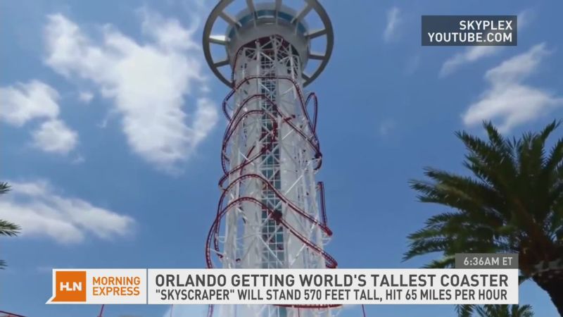 See the world s tallest roller coaster