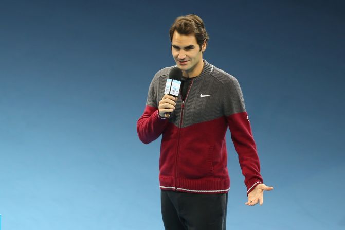Of greater concern for the Swiss, though, is Federer's back. He was forced to withdraw from the final of the World Tour Finals with a bad back and told the crowd of the news. 